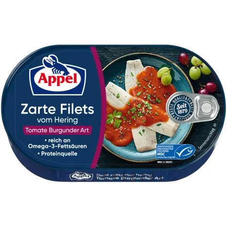 Appel - Herring fillet - Tomato Burgundy style