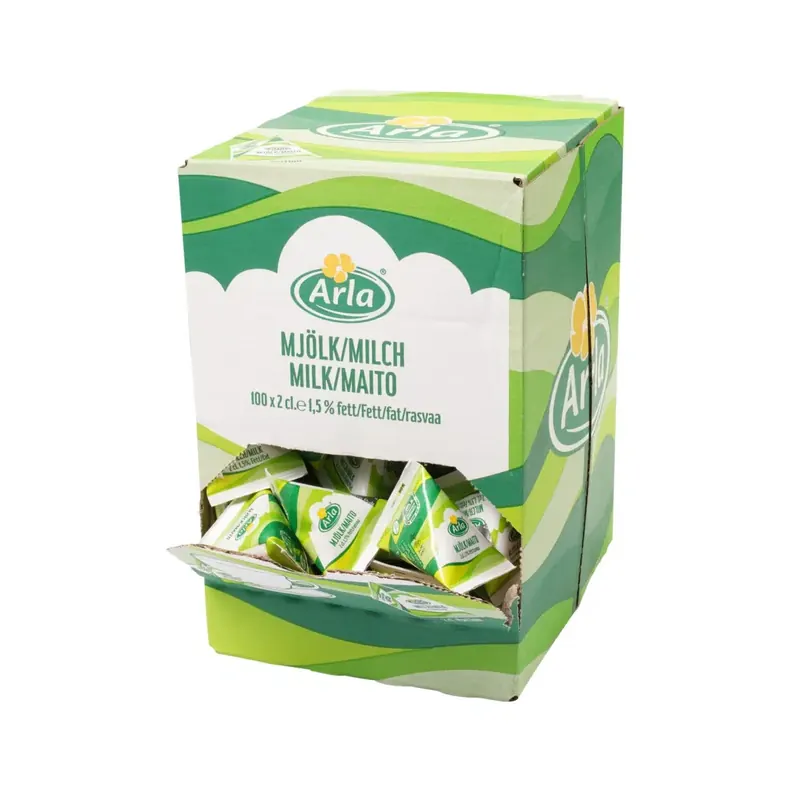 Arla Milch-Portion 1,5% Fett 100x 20ml