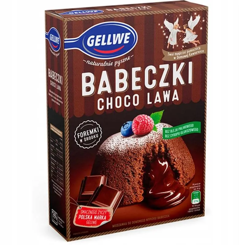 Babeczki Choco Lawa - Choco Chupcakes 225g Gellwe