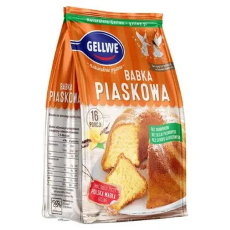 Babka Piaskowa - Sandkuchen 375g Gellwe