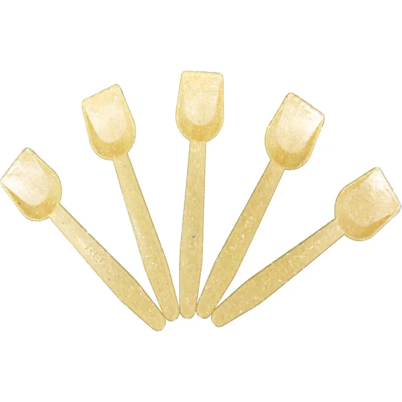 BAMI Mehrweg Eislöffel, 90mm, WPC, braun