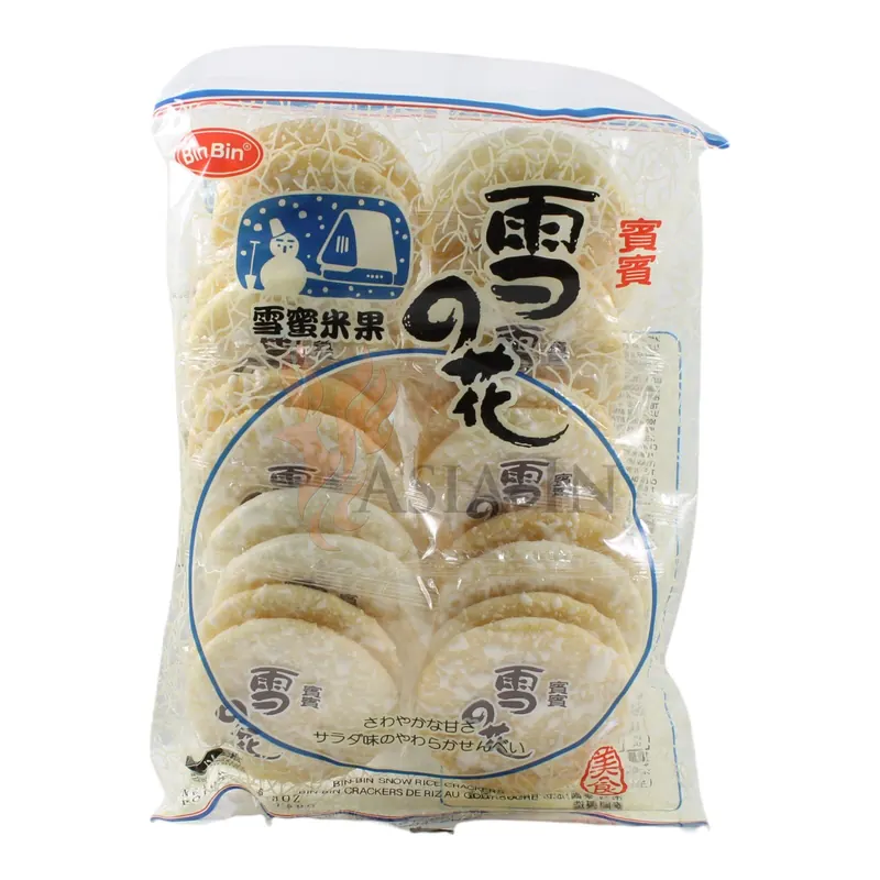 Bin-Bin Snow Rice Cracker Reiscracker mit Zucker 150g