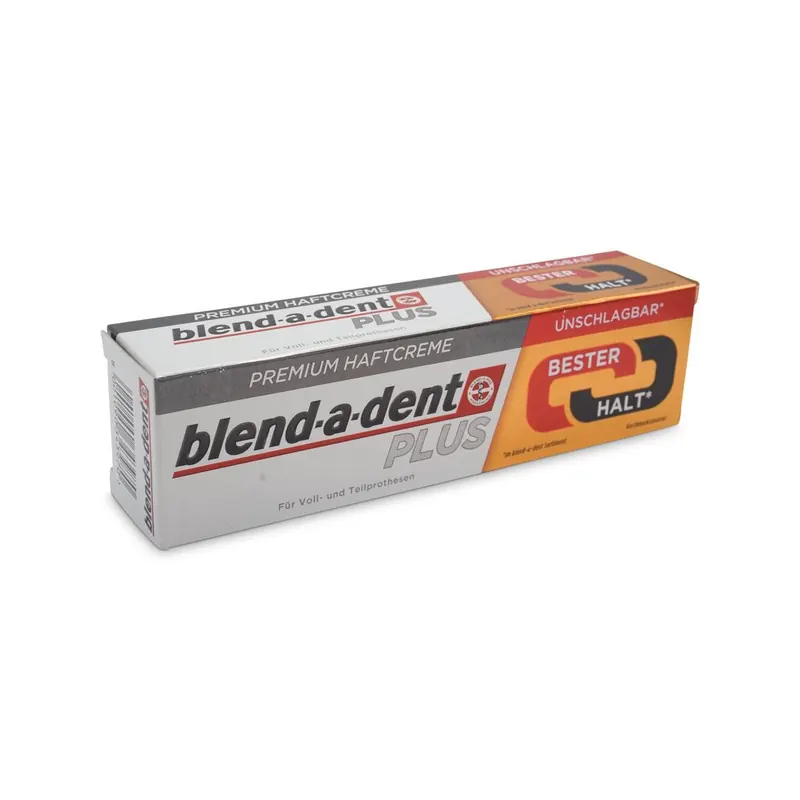 Blend-a-dent Plus Bester Halt Premium Haftcreme, 40g