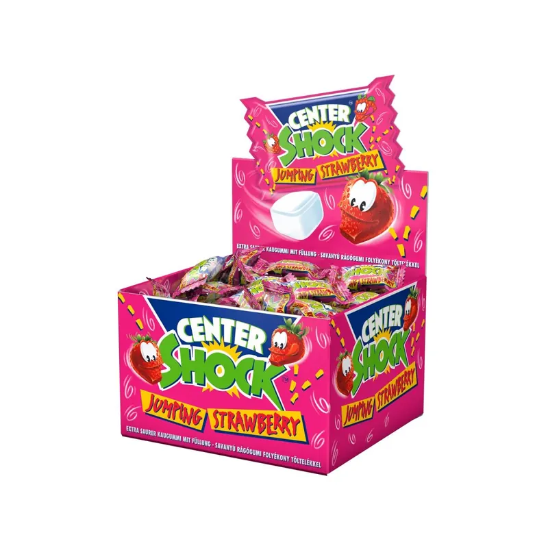 Center Shock Jumping strawberry 100er Box Erdbeere - 100x4g