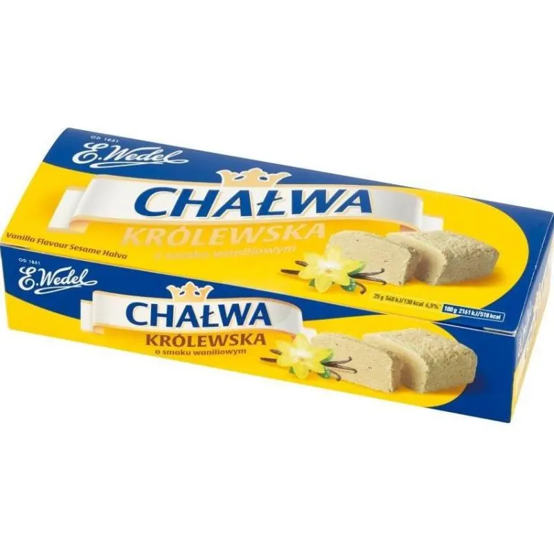 Chalwa waniliowa - Vanille-Halva 250g Wedel