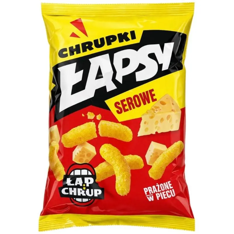 Chrupki lapsy serowe130g TBM