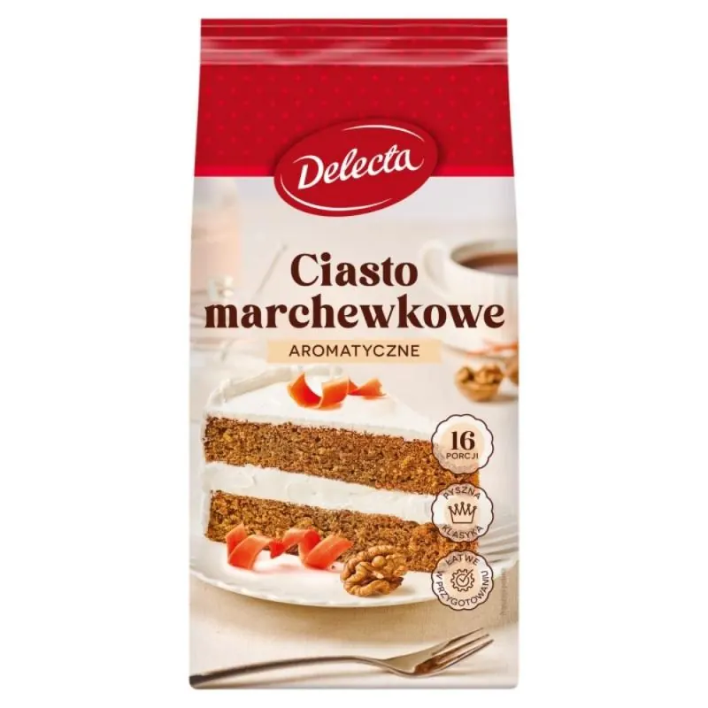 Ciasto Marchewkowe Karottenkuchen 410g Delecta