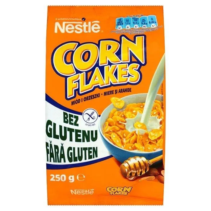 Cornflakes z Miodem - Cornflakes mit Honig 250g Nestle