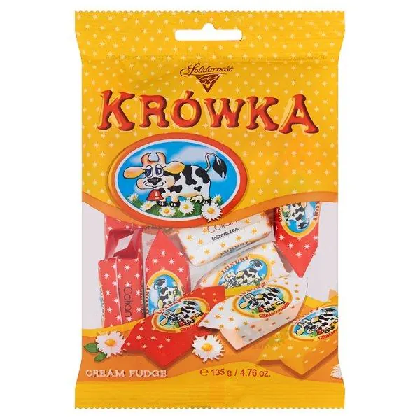Cukierki Krowka -  Karamellbonbons 286g Solidarnosc ''