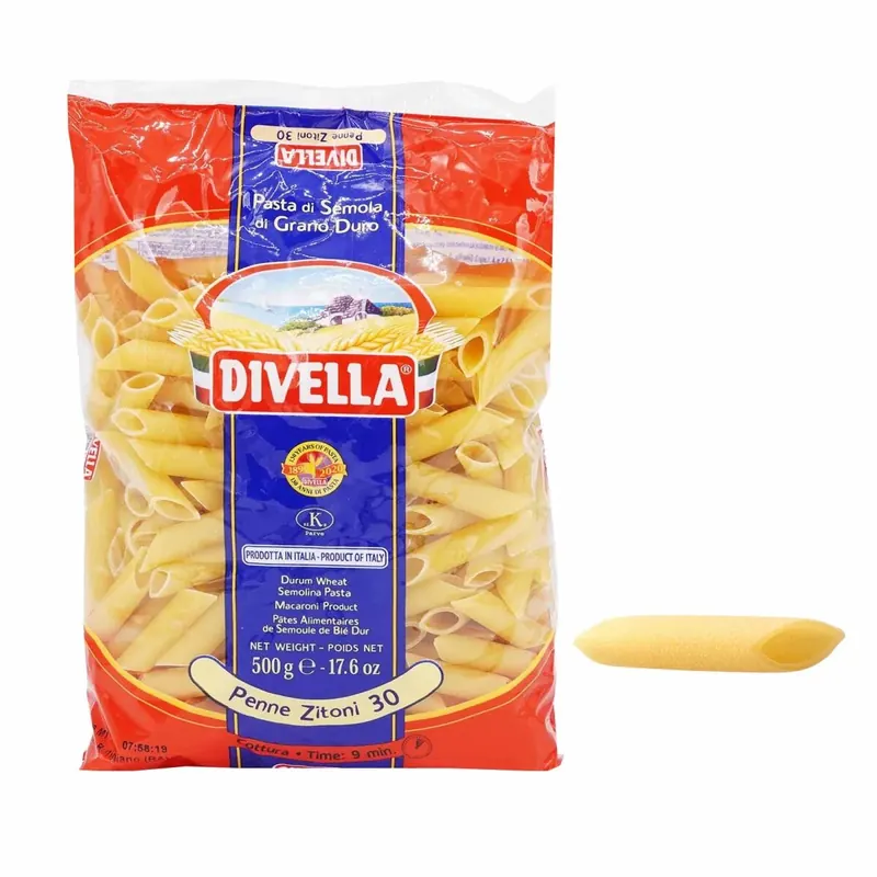 Divella Penne Zitoni N° 30 500 g