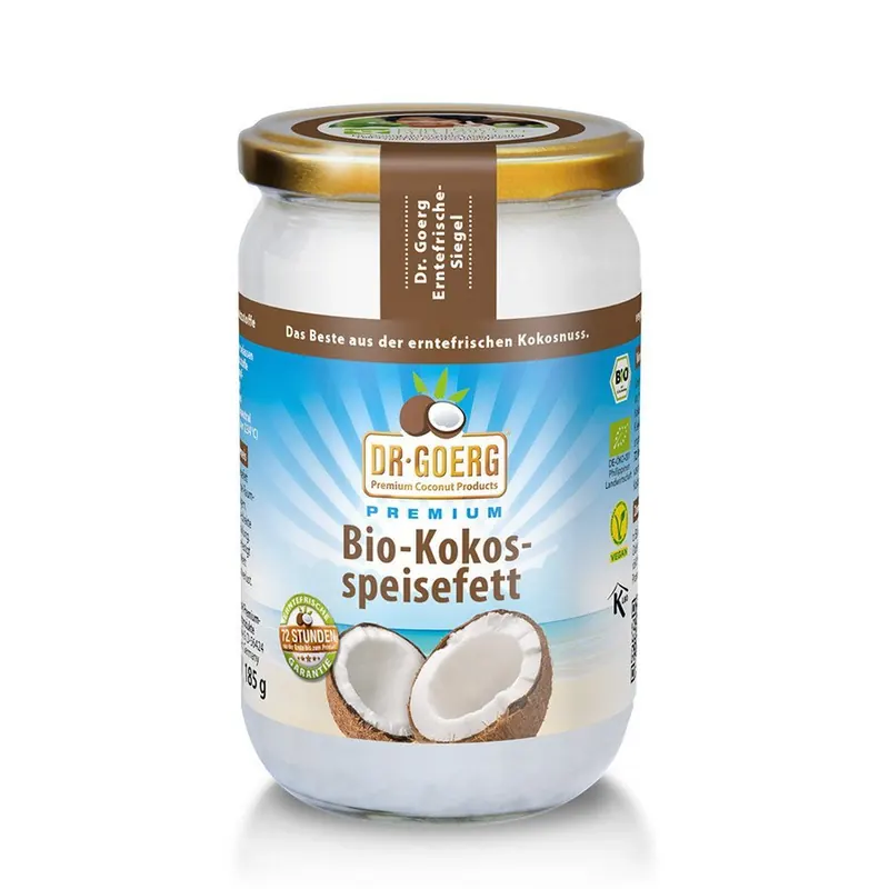 Dr. Goerg Premium Bio-Kokosspeisefett 200ml