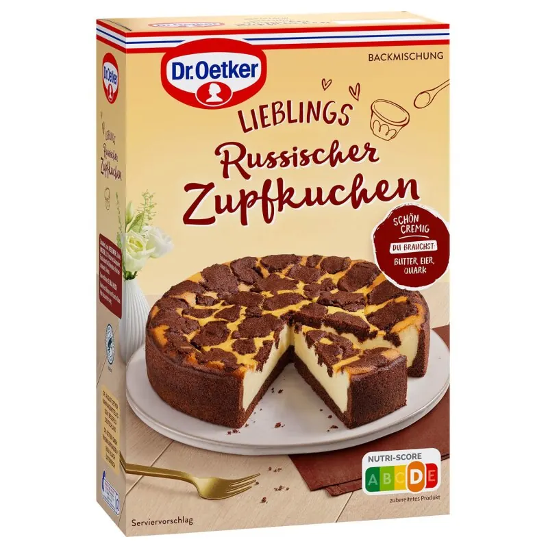 Dr. Oetker Backmischung Russischer Zupfkuchen 670g