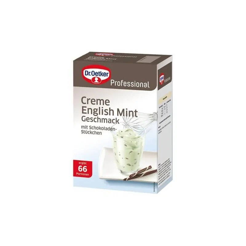 Dr. Oetker Creme English Mint