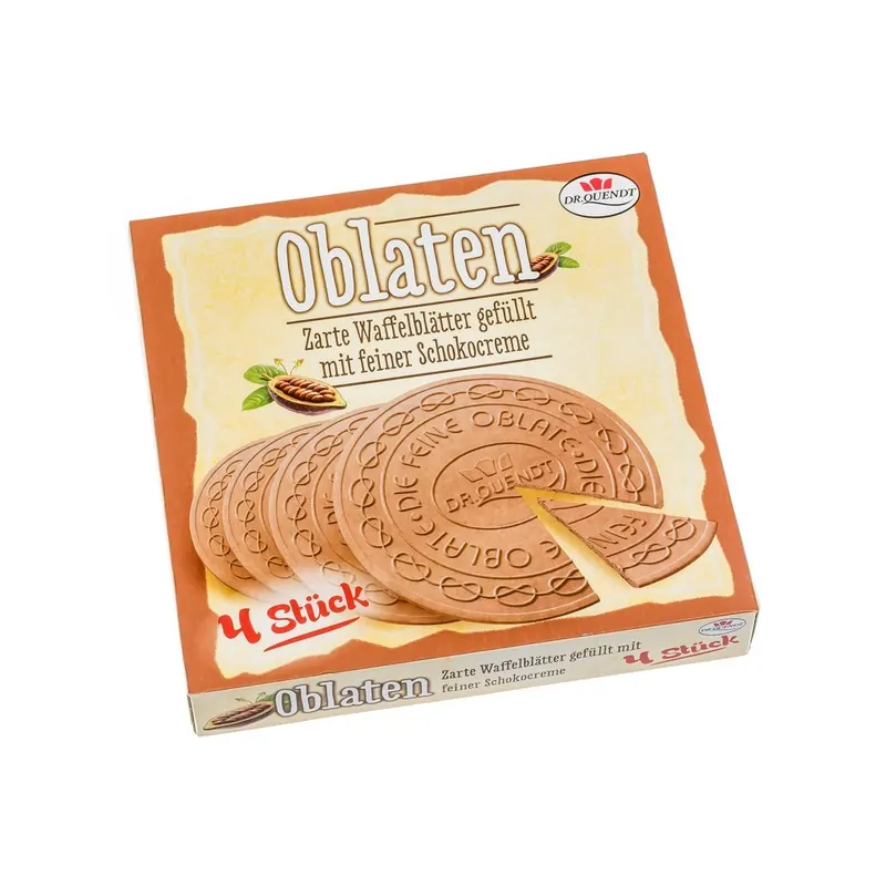 Dr.Quendt - Wafers - Chocolate cream - 4pcs - 150g