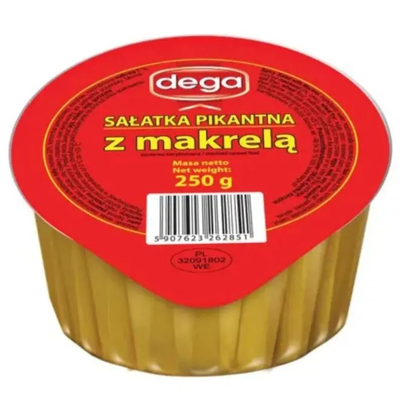 Fischaufstrich mit Makrele Pikant 250g Dega