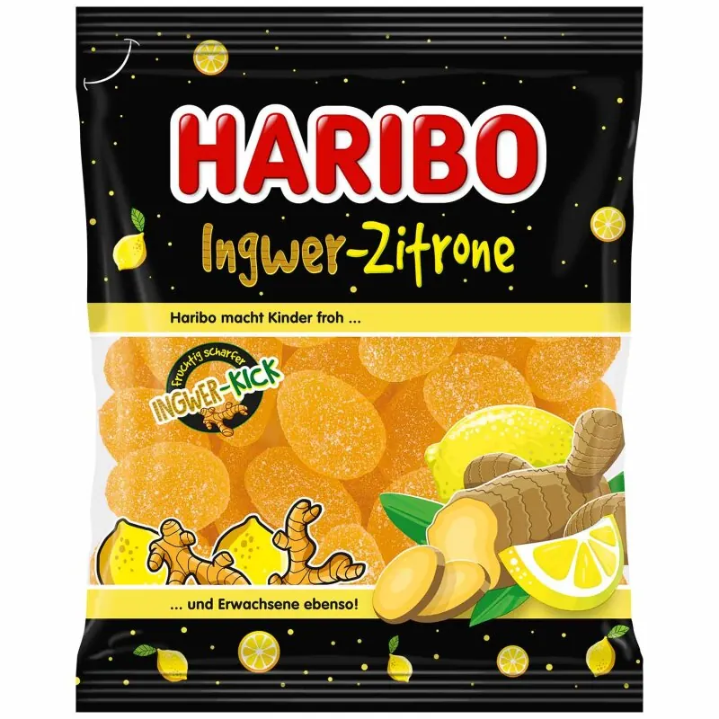 Haribo Ingwer Zitrone