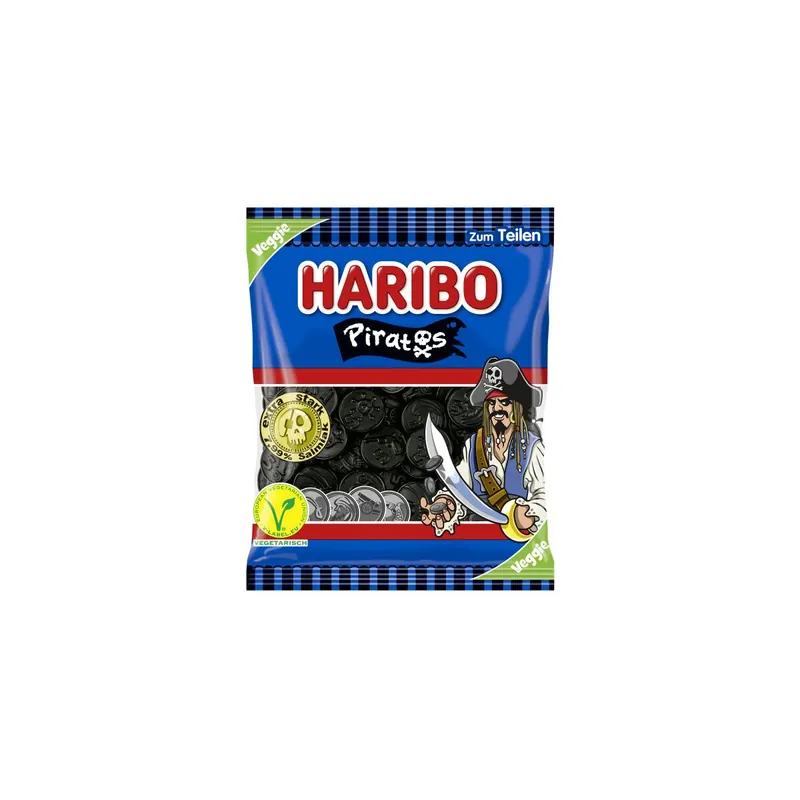 Haribo Piratos Lakritz 175g