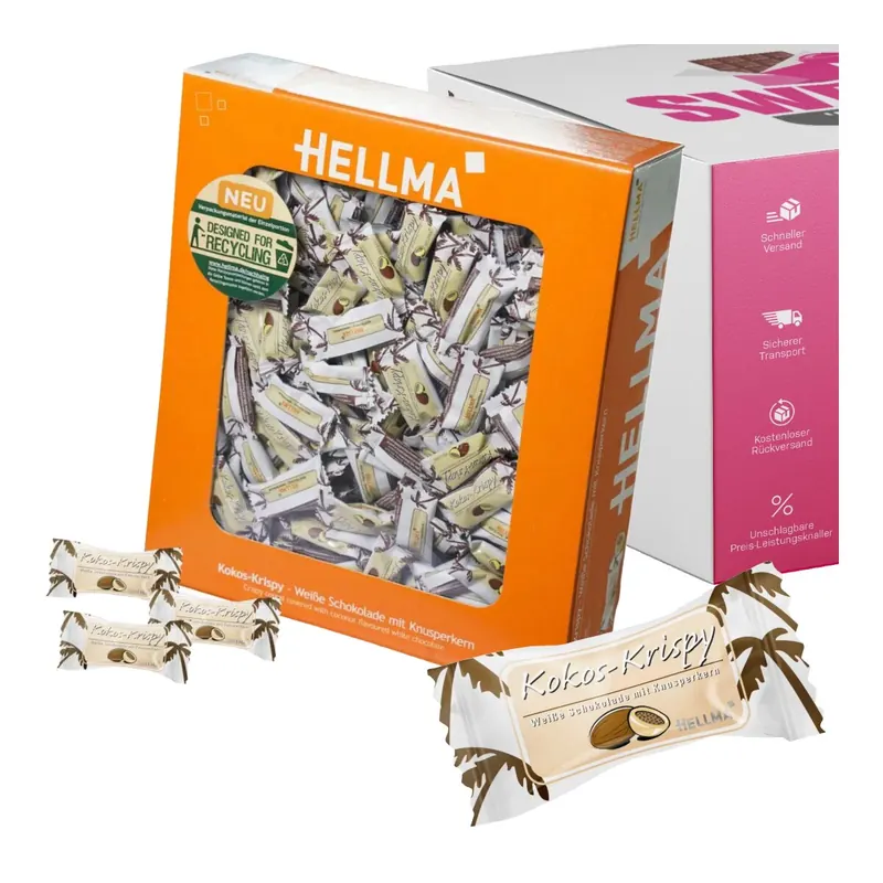 Hellma Kokos Krispy 380 x 1,1g
