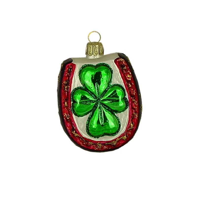Horseshoe with cloverleaf 8cm