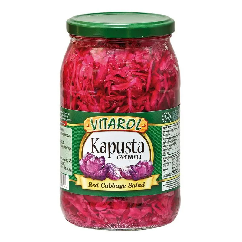 Kapusta czerwona - Rotkohl 820g Vitarol