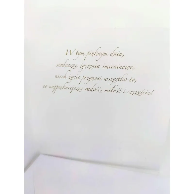 Kartka w dniu imienin - Namenstag