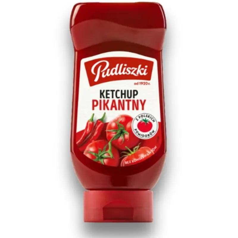 Ketchup pikantny - Scharfer Ketchupt 480g Pudliszki