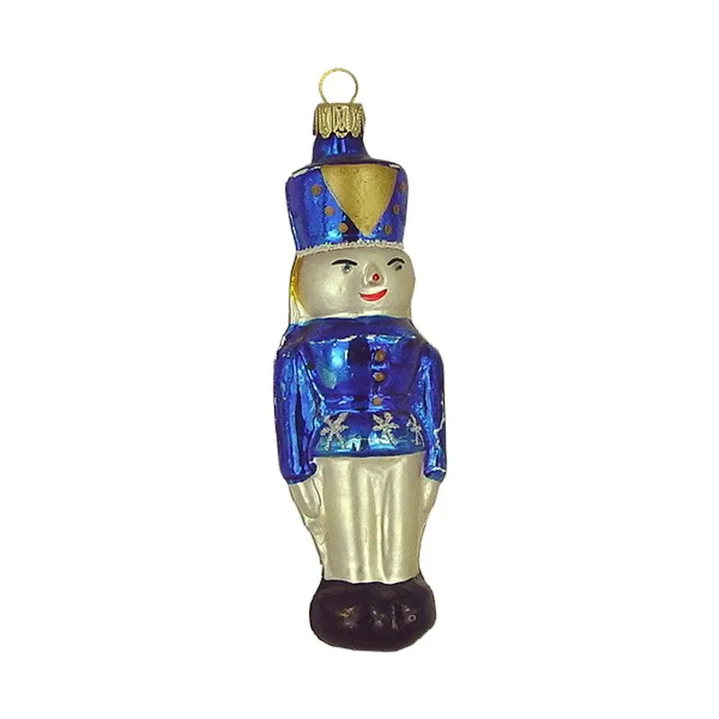 Kleiner Nussknacker blau 12 cm