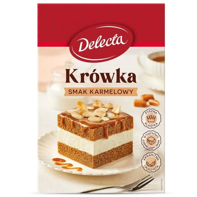 Krowka Backmischung 530g Delecta