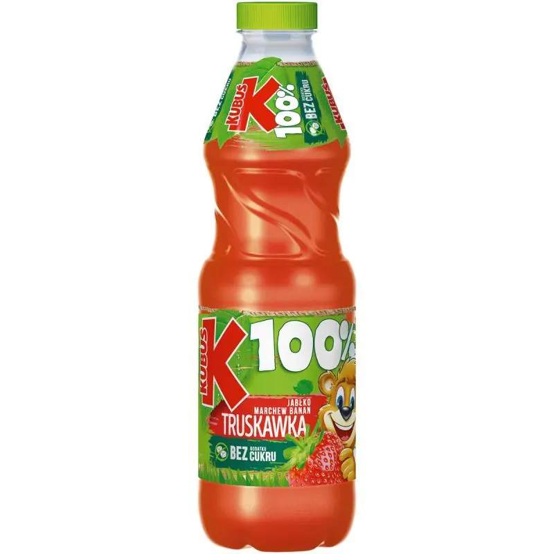 Kubus Erdbeere-Apfel  (zzgl. 0,25€ EINWEGPFAND) 850ml