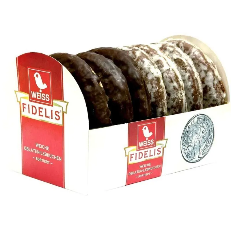 Lambertz WEISS Lebkuchen 200g (Schoko & glasiert)