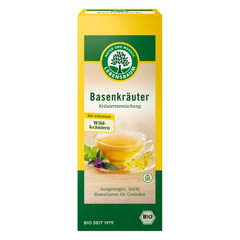 Lebensbaum Basenkräuter mit Wildkräutern 20x 1,5g