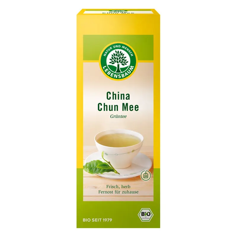 Lebensbaum China Chun Mee Grüntee 20x1,5g
