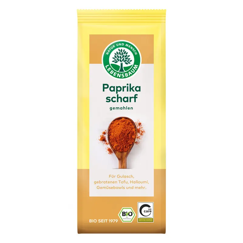 Lebensbaum Paprika, scharf 50g