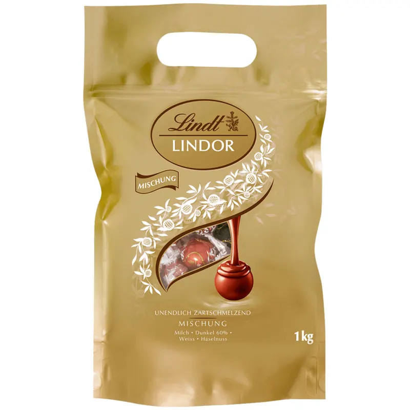 Lindt - Lindor - balls mixture 1kg bag