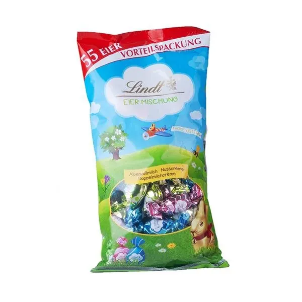 Lindt XXL Osterbeutel Eier Mischung 55 Stk. 288g