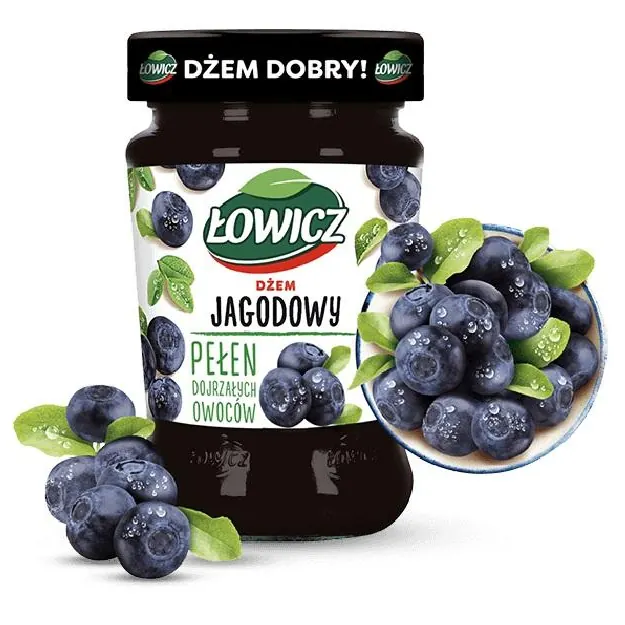 Lowicz Dzem Jagodowy 280g