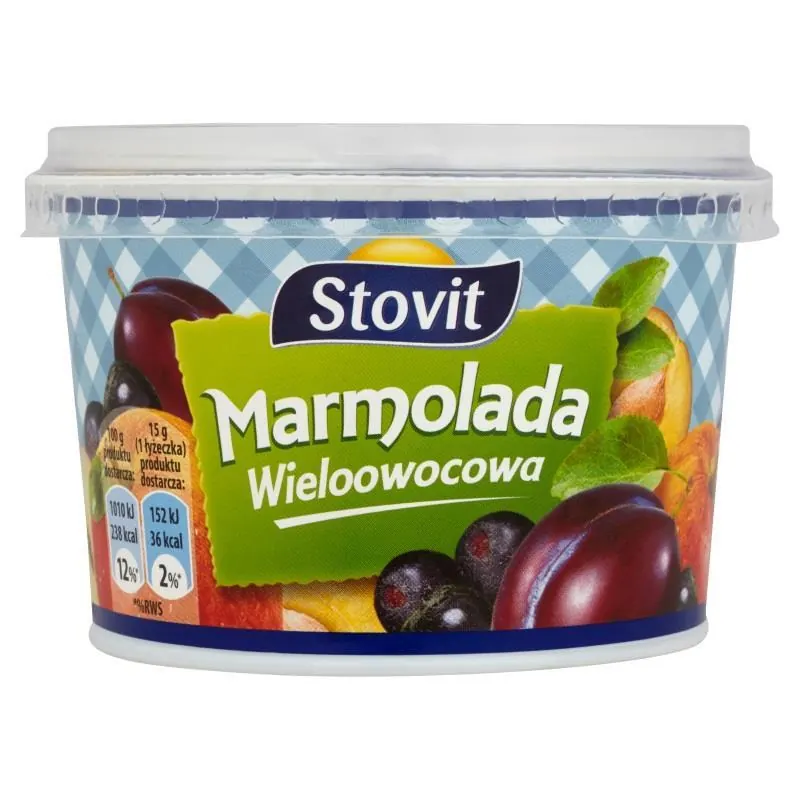 Marmolada Wieloowocowa do pieczenia 240g Stovit