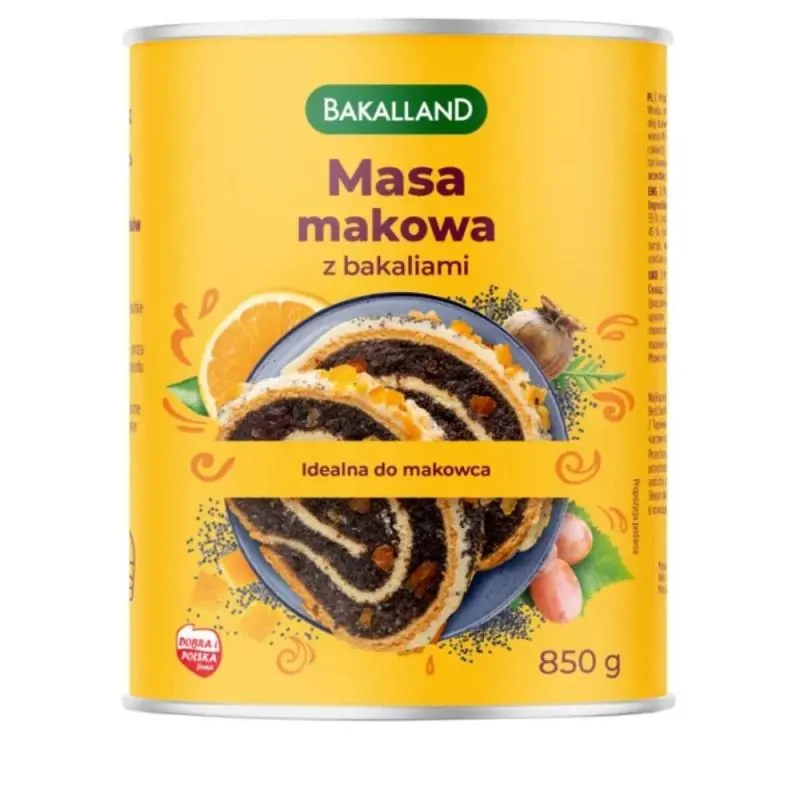 Masa Makowa 850g Bakalland