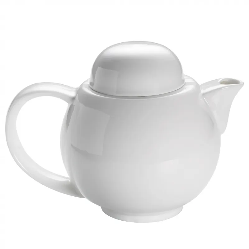Maxwell & Williams Round Teekanne 1,0l weiß mit Sieb