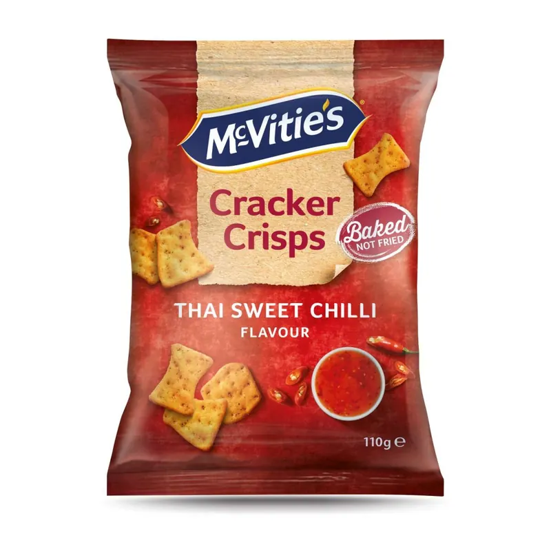 Mc Vitie´s Cracker Crisps Thai Sweet Chilli 110g
