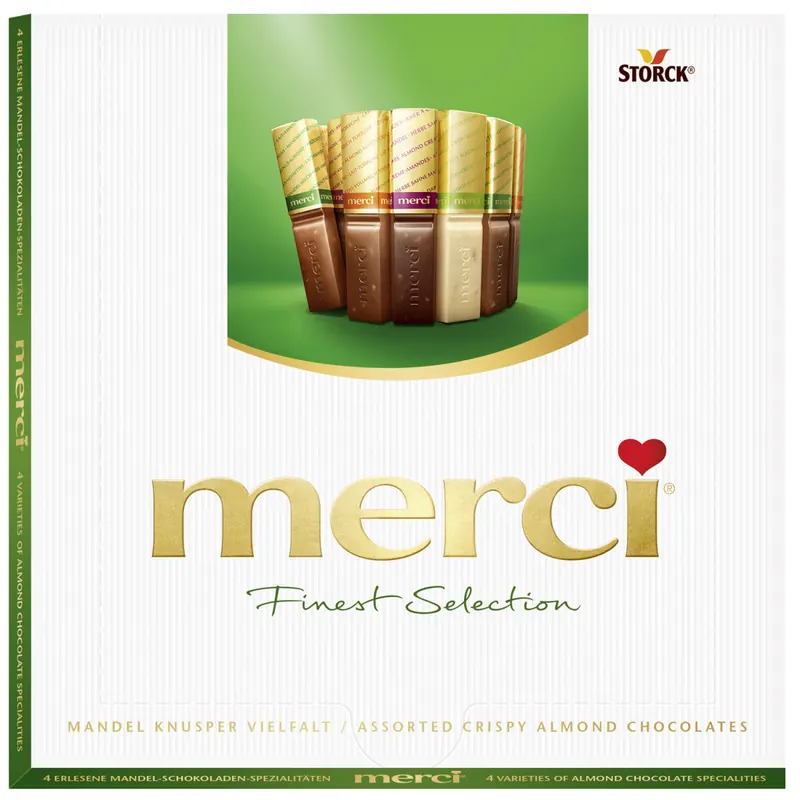merci Finest Selection Almond Crunch Variety 250g