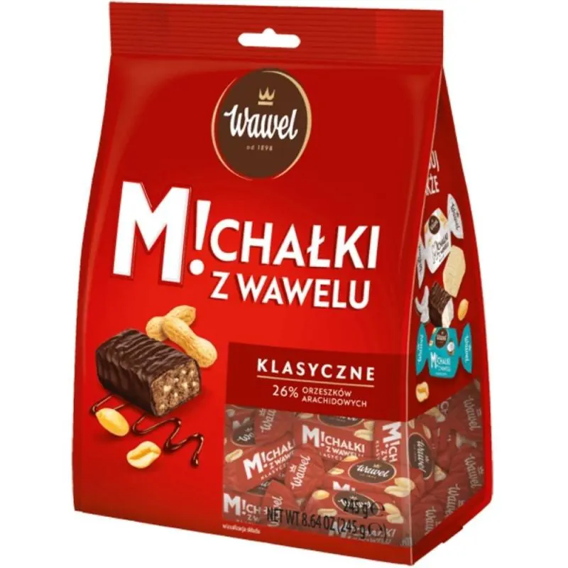 Michalki klasyczne - Klassisch Schoko 245g Wawel