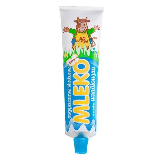 Mleko Zageszczone Slodzone Waniliowe 150g