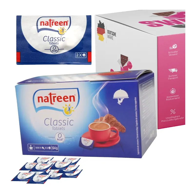 Natreen Classic Süßstoff 500 Portionen á 2 Pastillen