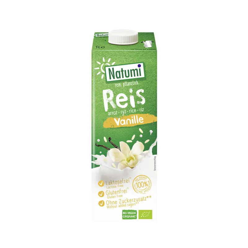 Natumi Reisdrink Vanille 1l Bio