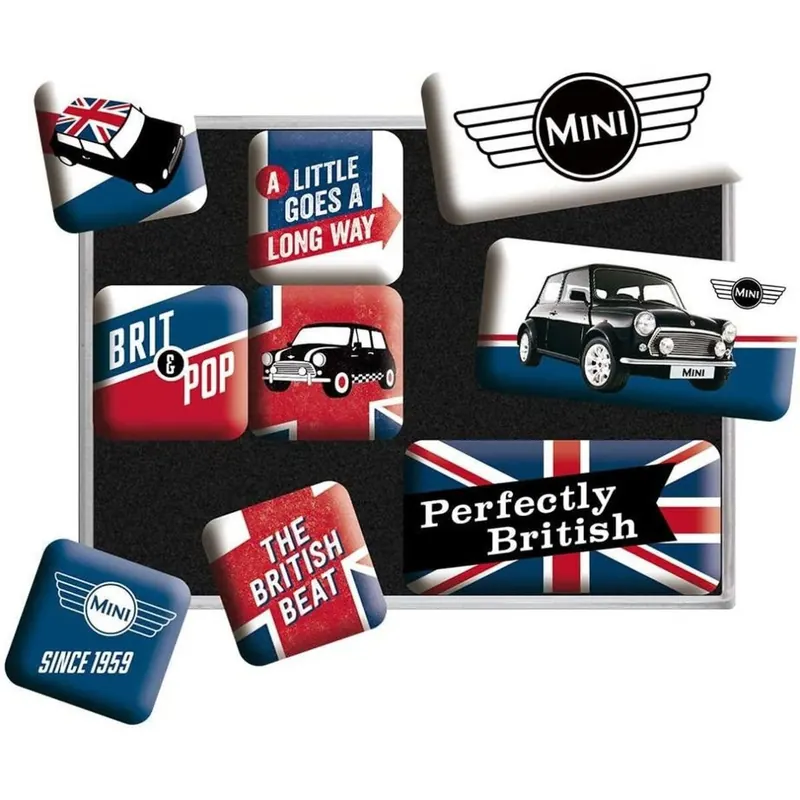 Nostalgic-Art - 9tlg. Magnetset - Mini - Union Jack