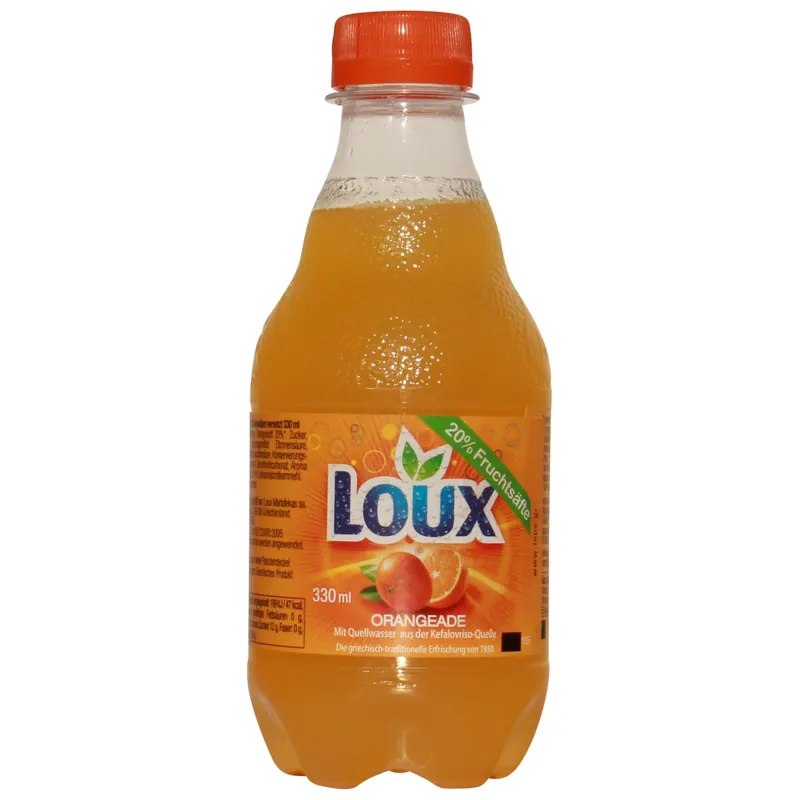 Orangen Limonade Portokalada Loux 330ml