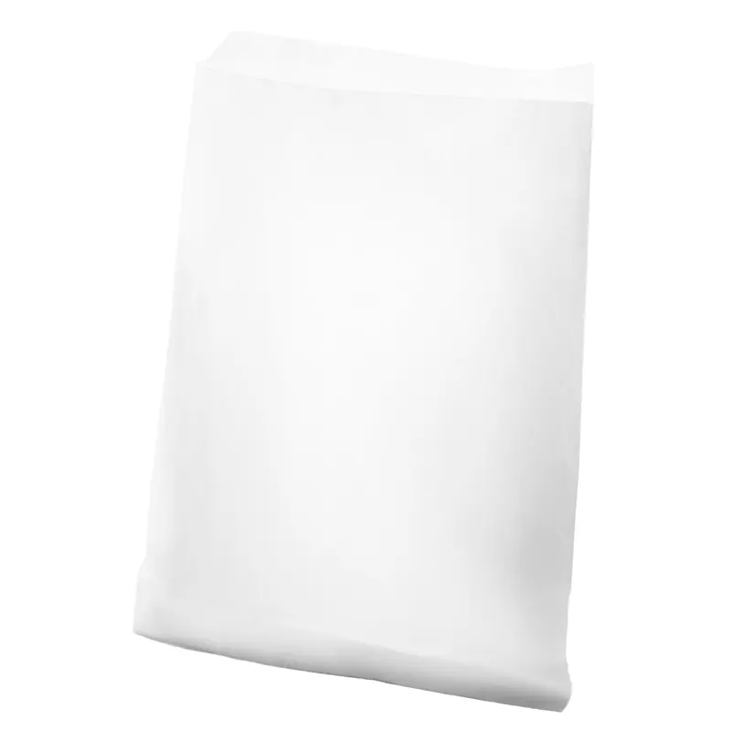 Papierflachbeutel, weiß, 20x25cm