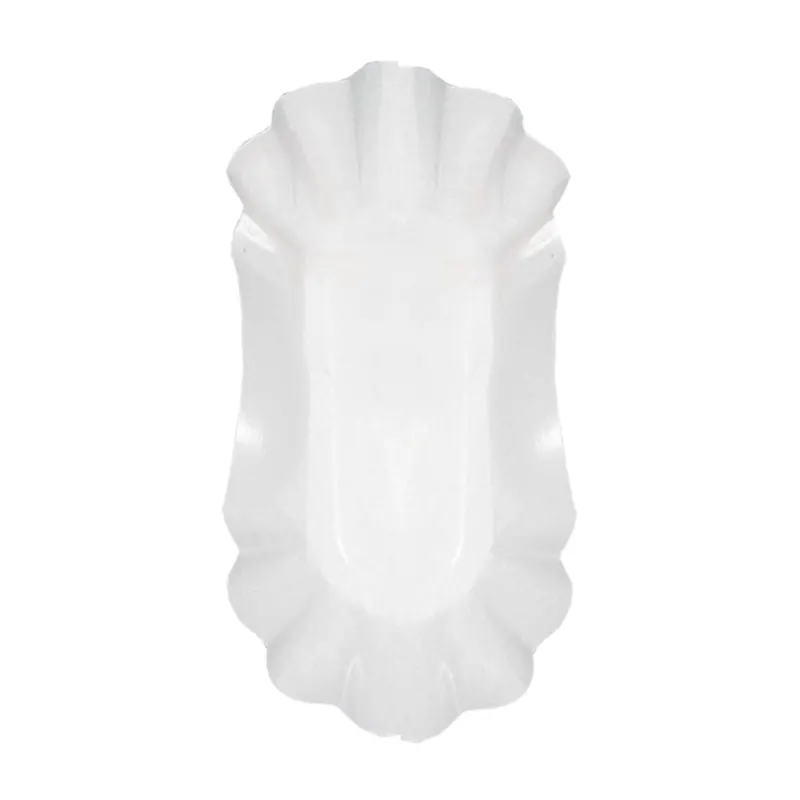 Pappschale, oval, 9x14x3cm KU 51