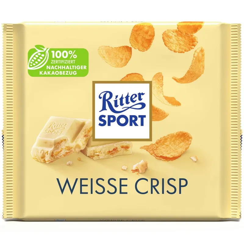 Ritter Sport White Crisp 100g